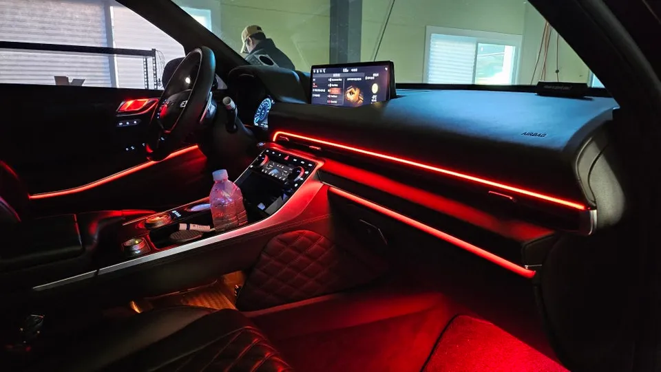 Genesis GV80 ambient lighting - Genesis GV80 Ambient Lighting Upgrade Review photo 6