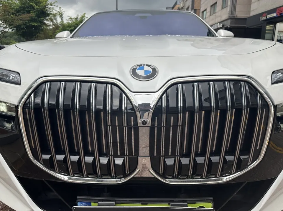 BMW 7 Series G11/G12 PPF施工事例|無光PPFとクロームデリート 施工写真 3-2