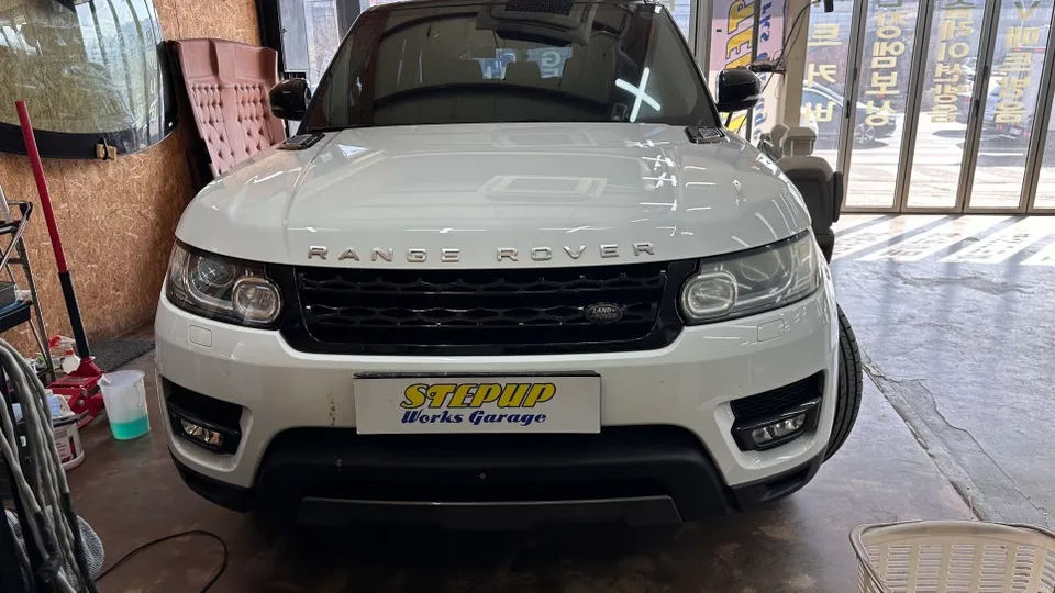 Land Rover Range Rover body kit installation result