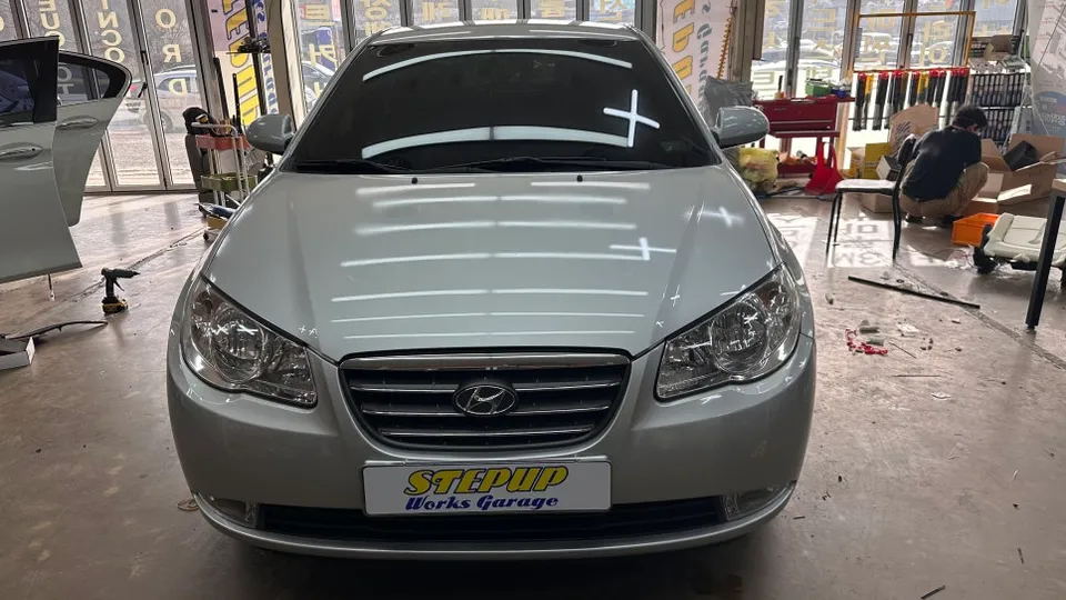 Hyundai Elantra seat ventilation installation result