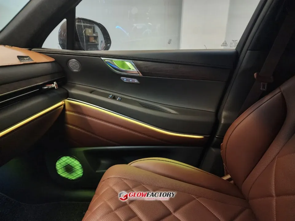 Genesis GV80 Facelift ambient lighting - Genesis GV80 Facelift Ambient Lighting Upgrade: Enhanced Interior photo 3