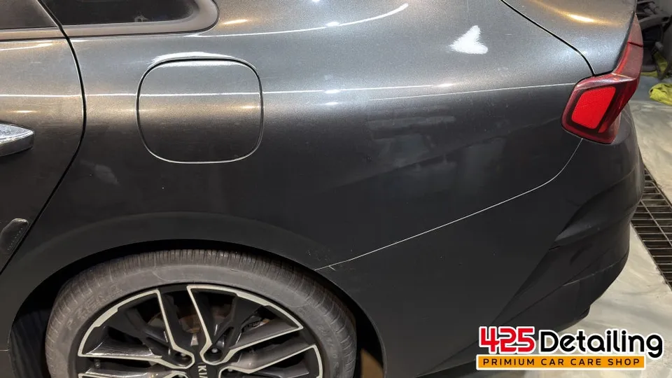 Kia K5 paint correction - Kia K5 Detailing Review: Professional Wash Revitalizes Your Car photo 4