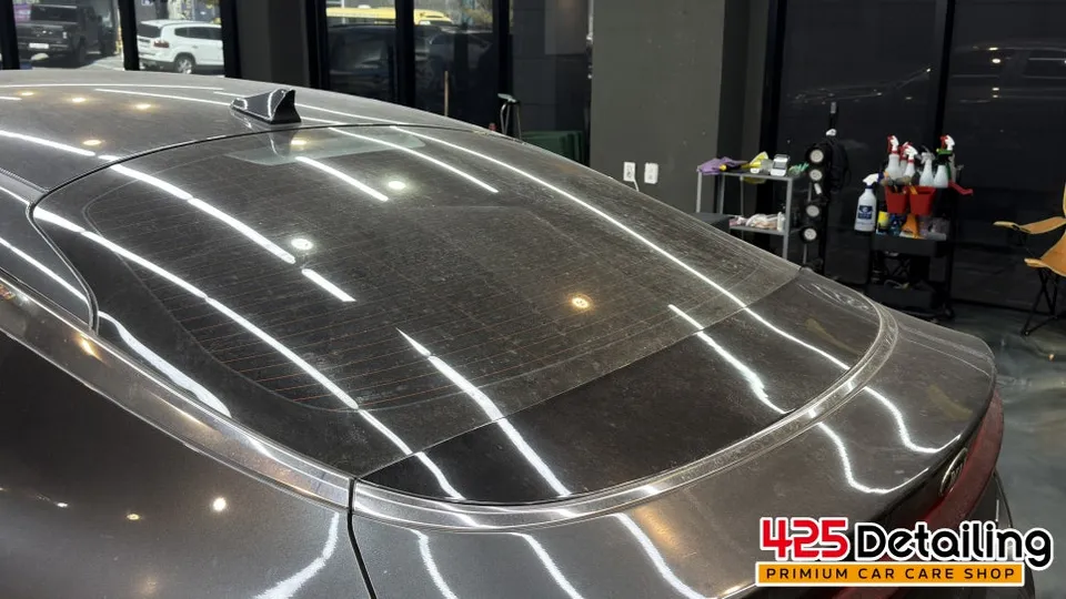 Kia K5 paint correction - Kia K5 Detailing Review: Professional Wash Revitalizes Your Car photo 6
