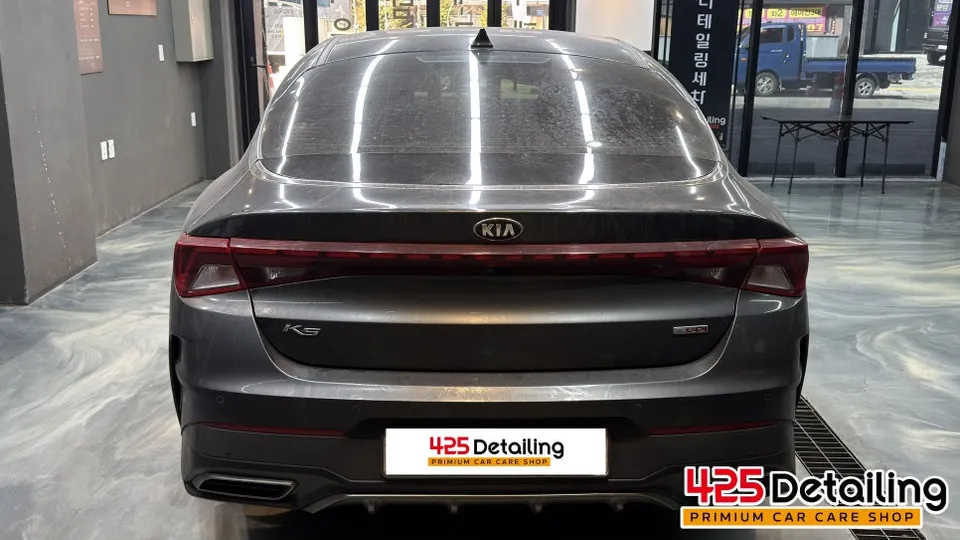 Kia K5のガラスコーティング事例｜費用目安と仕上がり 施工写真 1-2