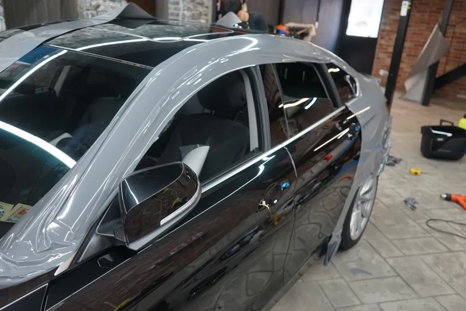 BMW 4 Series vinyl wrap - BMW 4 Series Vinyl Wrap Review: Rock Gray Finish photo 7