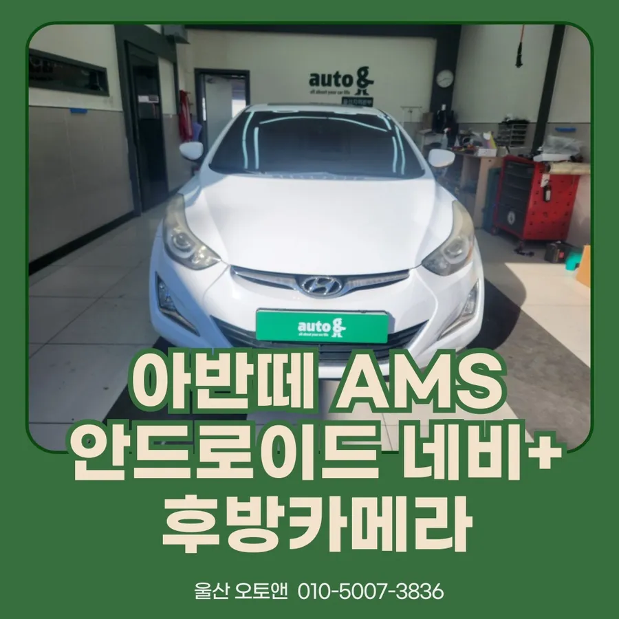 Hyundai Elantra MD oem options installation result