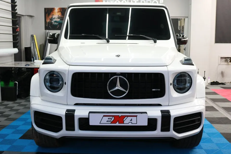 Mercedes-Benz G-Wagonのカーラッピング事例 施工写真 3-2