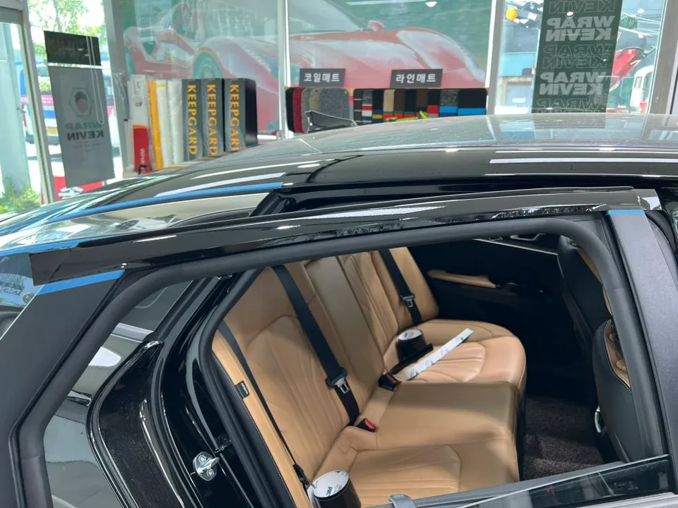 Kia K5 DL3 vinyl wrap - Kia K5 DL3 Chrome Delete Wrap Review — Cost & Results photo 5