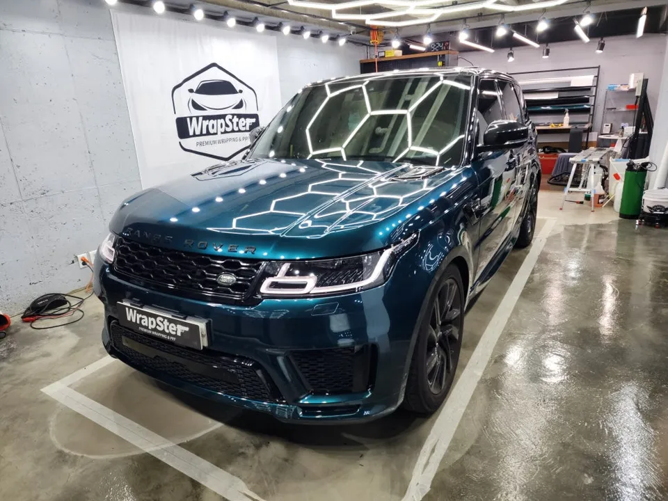Land Rover Range Rover Sport Vinyl Wrap Review - Midnight Emerald