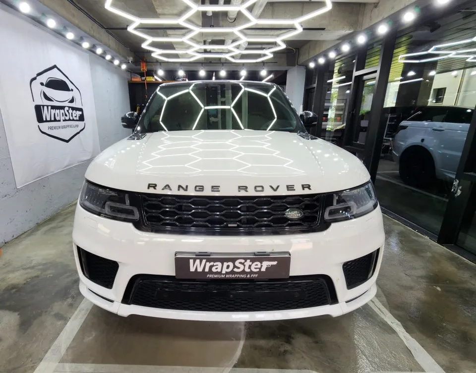 Land Rover Range Rover Sportのカーラッピング事例 施工写真 2