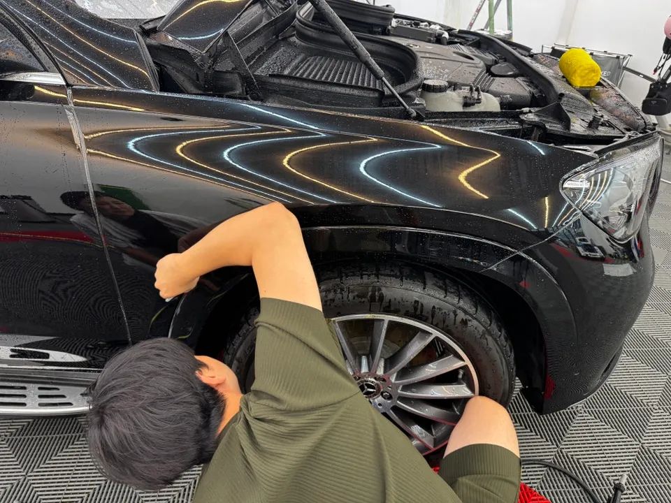 Mercedes-Benz GLE 450 PPF施工事例｜費用目安・仕上がり 施工写真 1-3