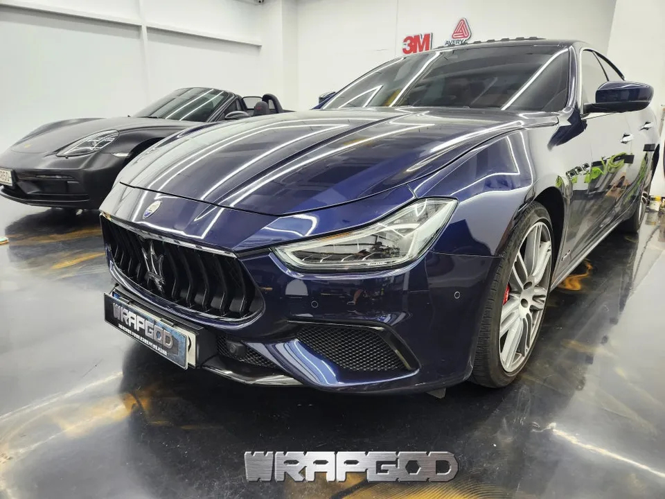 Maserati Ghibli Gloss Black Grille Wrap Review