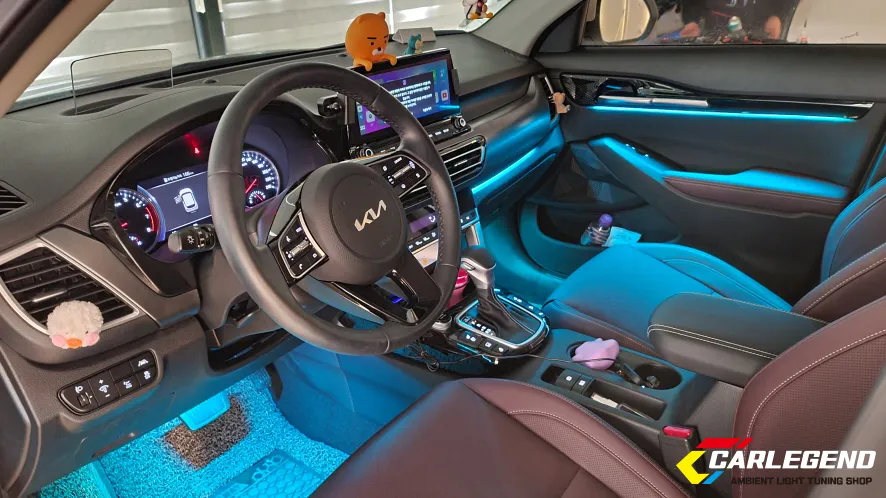 Kia Seltos ambient lighting - Kia Seltos Ambient Lighting Review - Subtle Mood Lighting photo 3