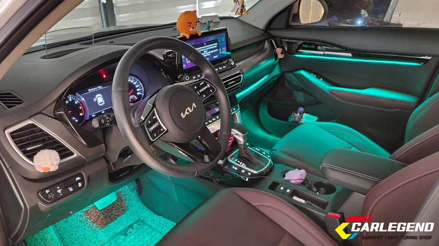 Kia Seltos ambient lighting - Kia Seltos Ambient Lighting Review - Subtle Mood Lighting photo 4