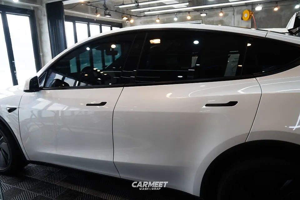 Tesla Juniper vinyl wrap - Tesla Juniper Vinyl Wrap Review: Cost & Results photo 3