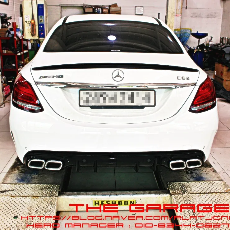 Mercedes-Benz C-Class W205 body repair - Mercedes-Benz W205 C-Class Body Repair & Painting Review photo 4