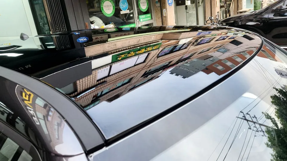 Hyundai Casperのカーラッピング事例|費用目安・仕上がり 施工写真 4-1