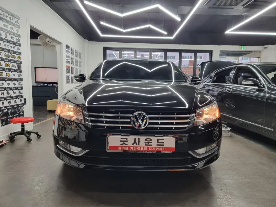 Volkswagen Passat android head unit installation result