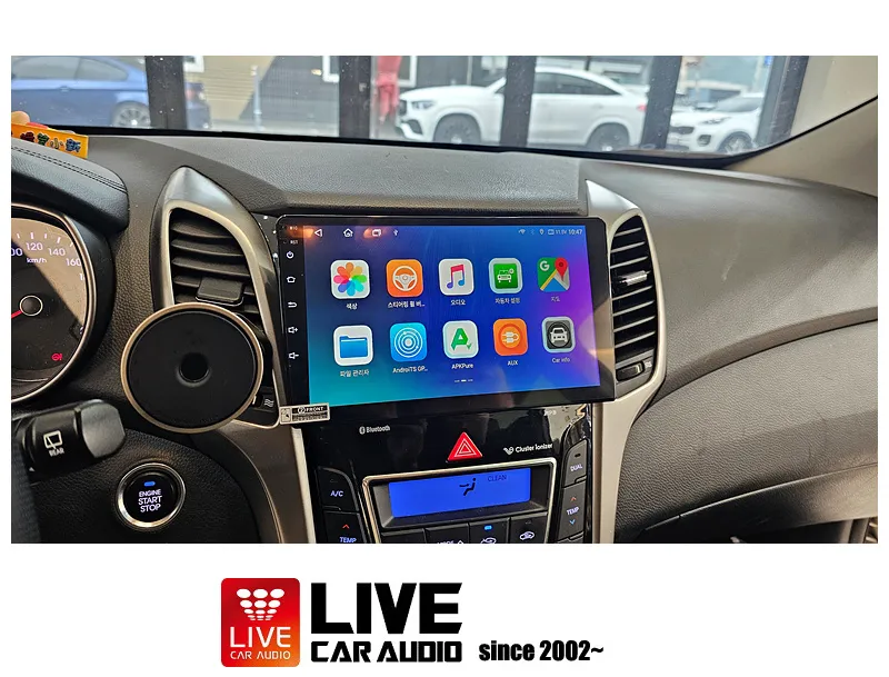 Hyundai i30のAndroid Auto・CarPlay取付事例 施工写真 2-2