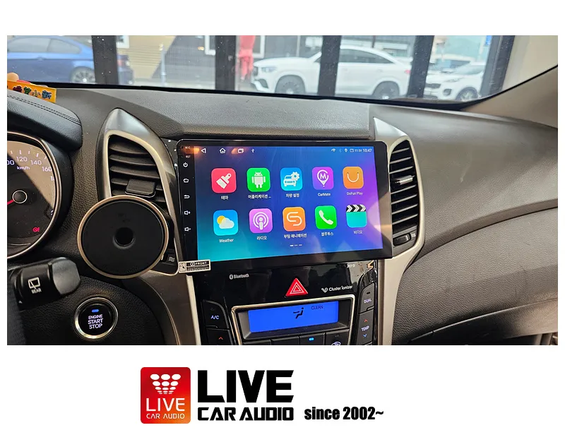 Hyundai i30のAndroid Auto・CarPlay取付事例 施工写真 3-2