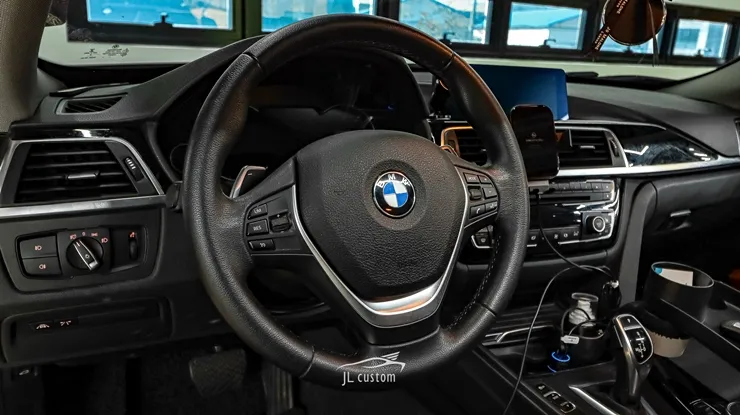 BMW 3 Series seat ventilation installation result