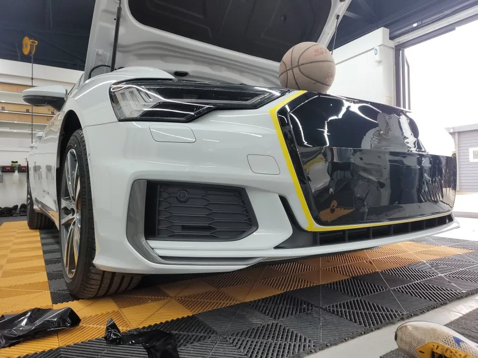 Audi A6のガラスコーティング事例|費用目安と仕上がり 施工写真 3-2
