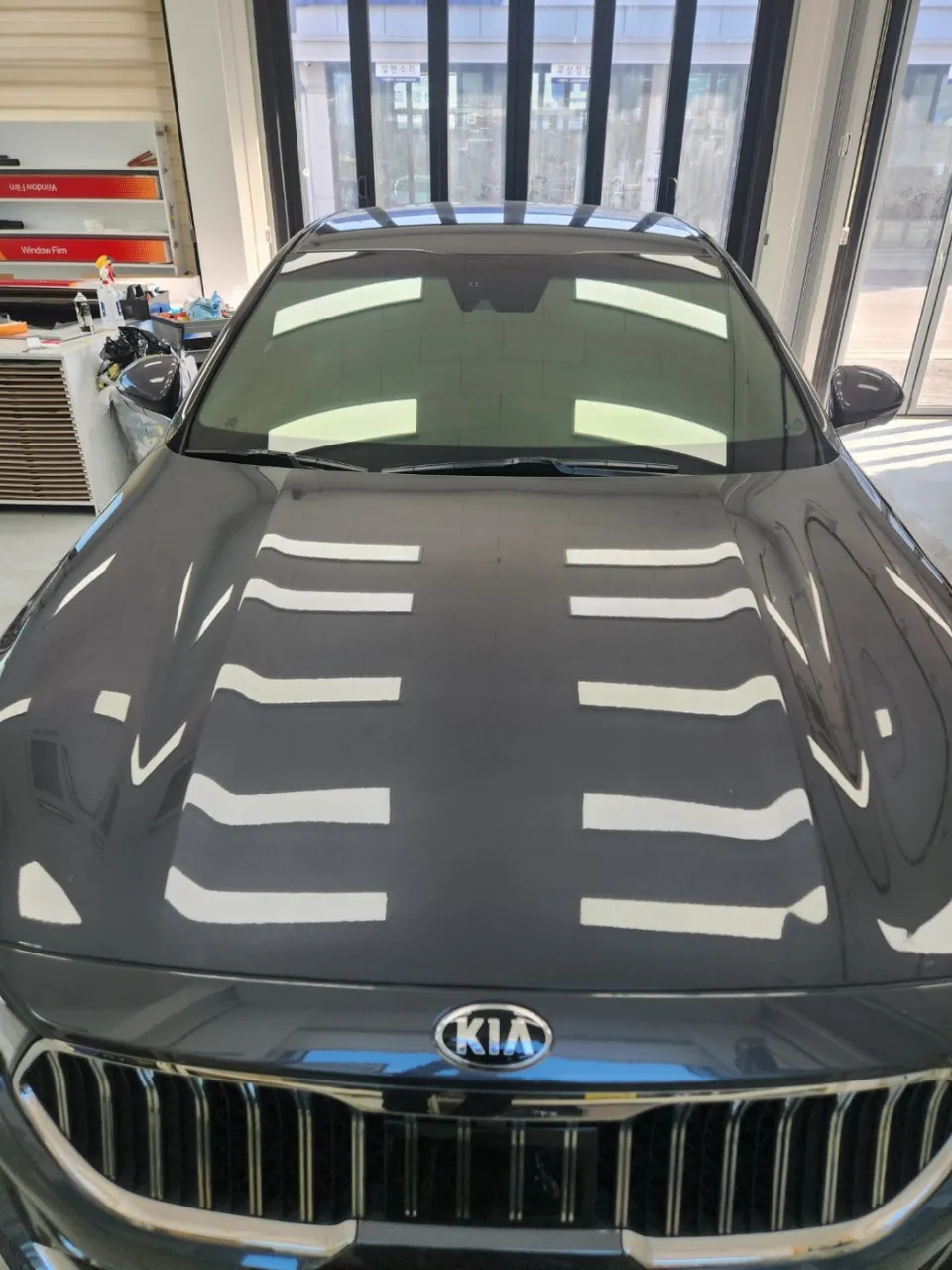 Kia K7のカーフィルム施工事例|費用目安・仕上がり 施工写真 2-3