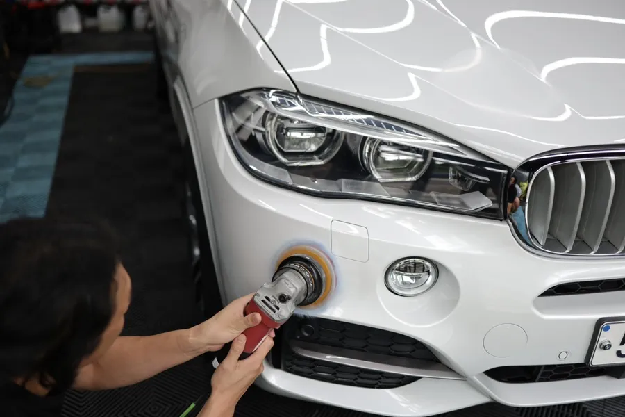 BMW X5のPPF施工事例|韓国での実例紹介 施工写真 3-1