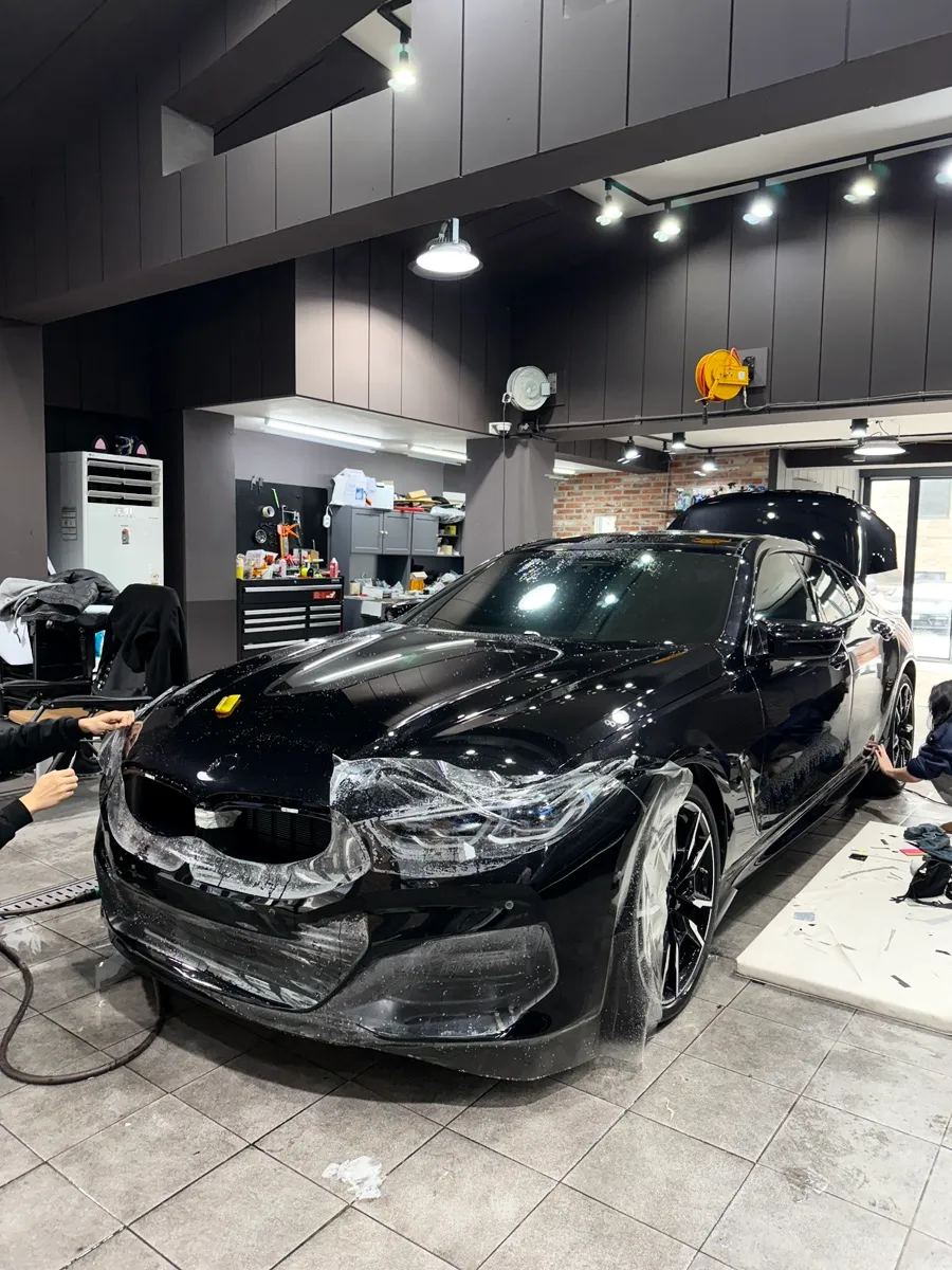 BMW 8 SeriesのPPF施工事例|費用目安と仕上がり 施工写真 2-3