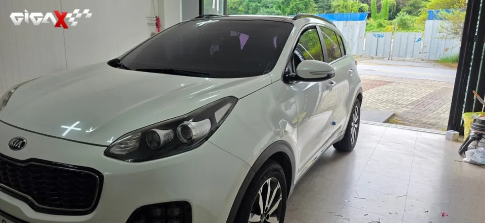 Kia Sportage QLのAndroid Auto・CarPlay取付事例 写真