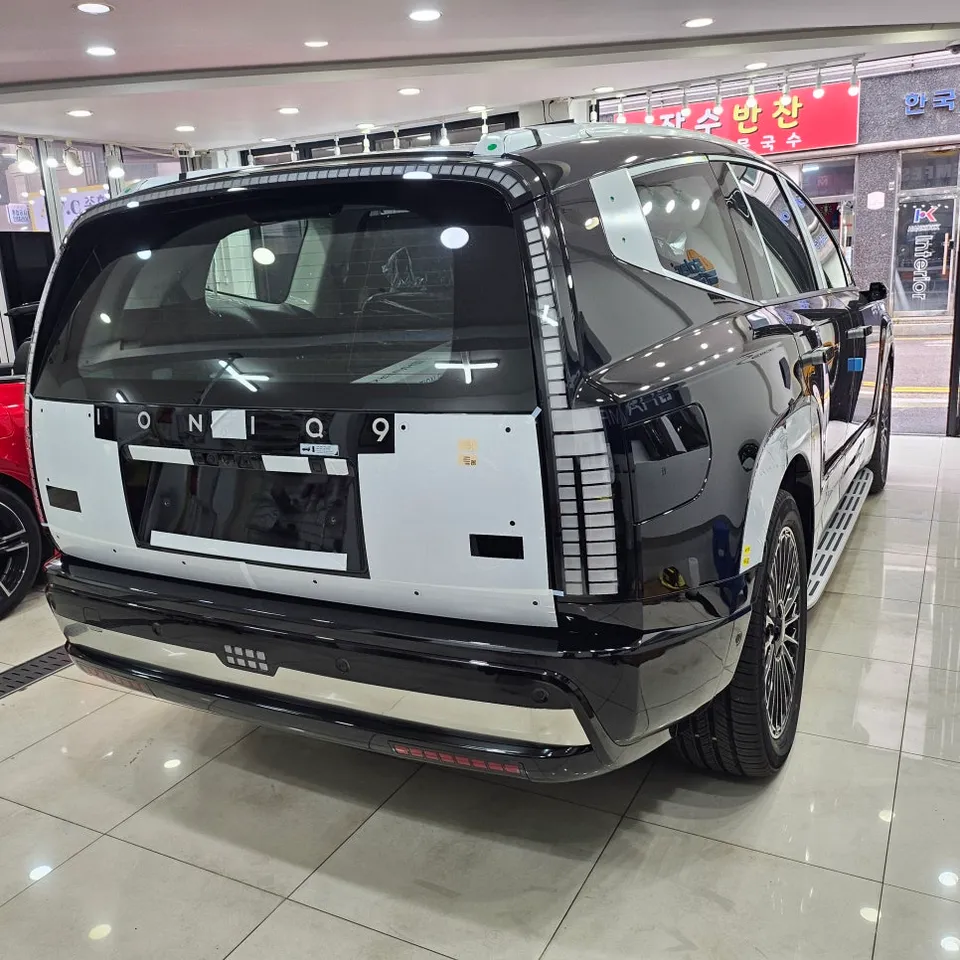 Hyundai IONIQ 9のPPF施工事例 施工写真 4-1