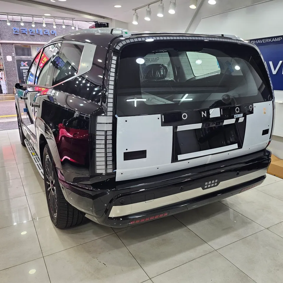 Hyundai IONIQ 9のPPF施工事例 施工写真 1-2