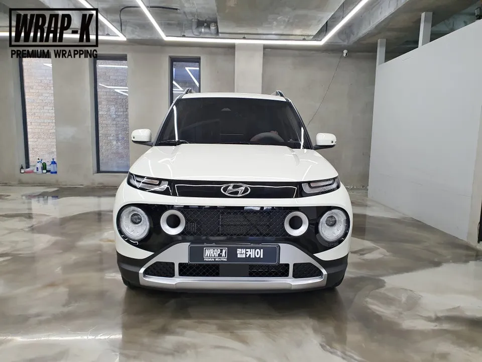 Hyundai Casperのカーラッピング事例｜費用目安・仕上がり 施工写真 2-1