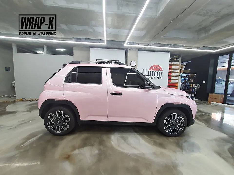 Hyundai Casperのカーラッピング事例｜費用目安・仕上がり 施工写真 3-3