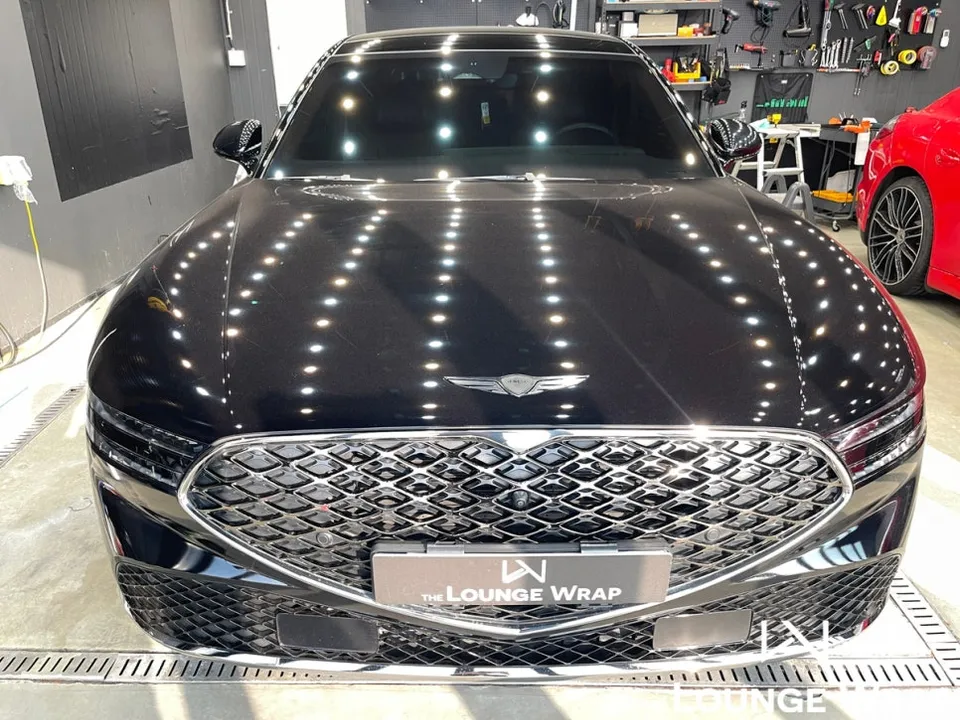 Genesis G90のガラスコーティング事例|費用目安・仕上がり 施工写真 2-1
