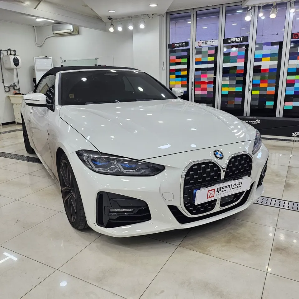 BMW 4 Series Convertible vinyl wrap - BMW 4 Series Convertible Vinyl Wrap Review photo 3