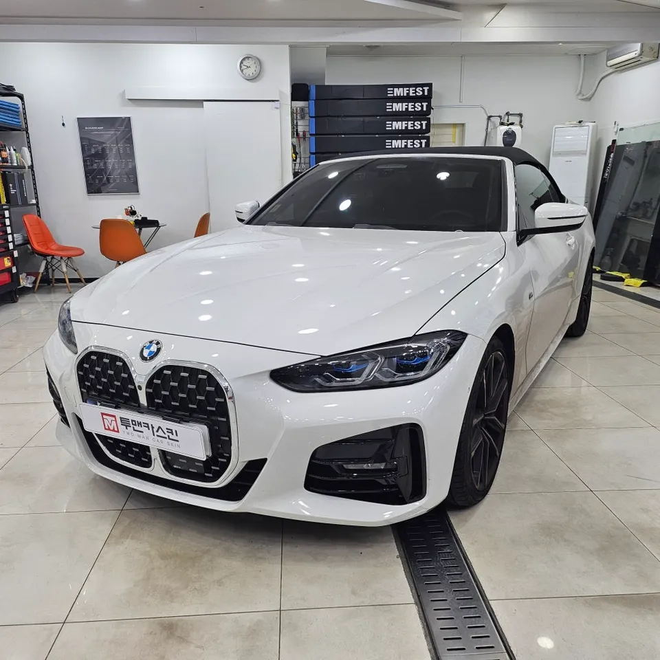 BMW 4 Series Convertible vinyl wrap - BMW 4 Series Convertible Vinyl Wrap Review photo 4