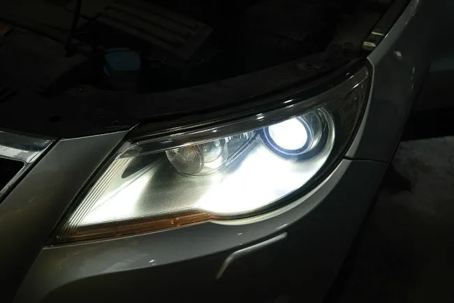 Volkswagen Tiguan lighting upgrade - Volkswagen Tiguan Headlight Bulb Replacement Review photo 3
