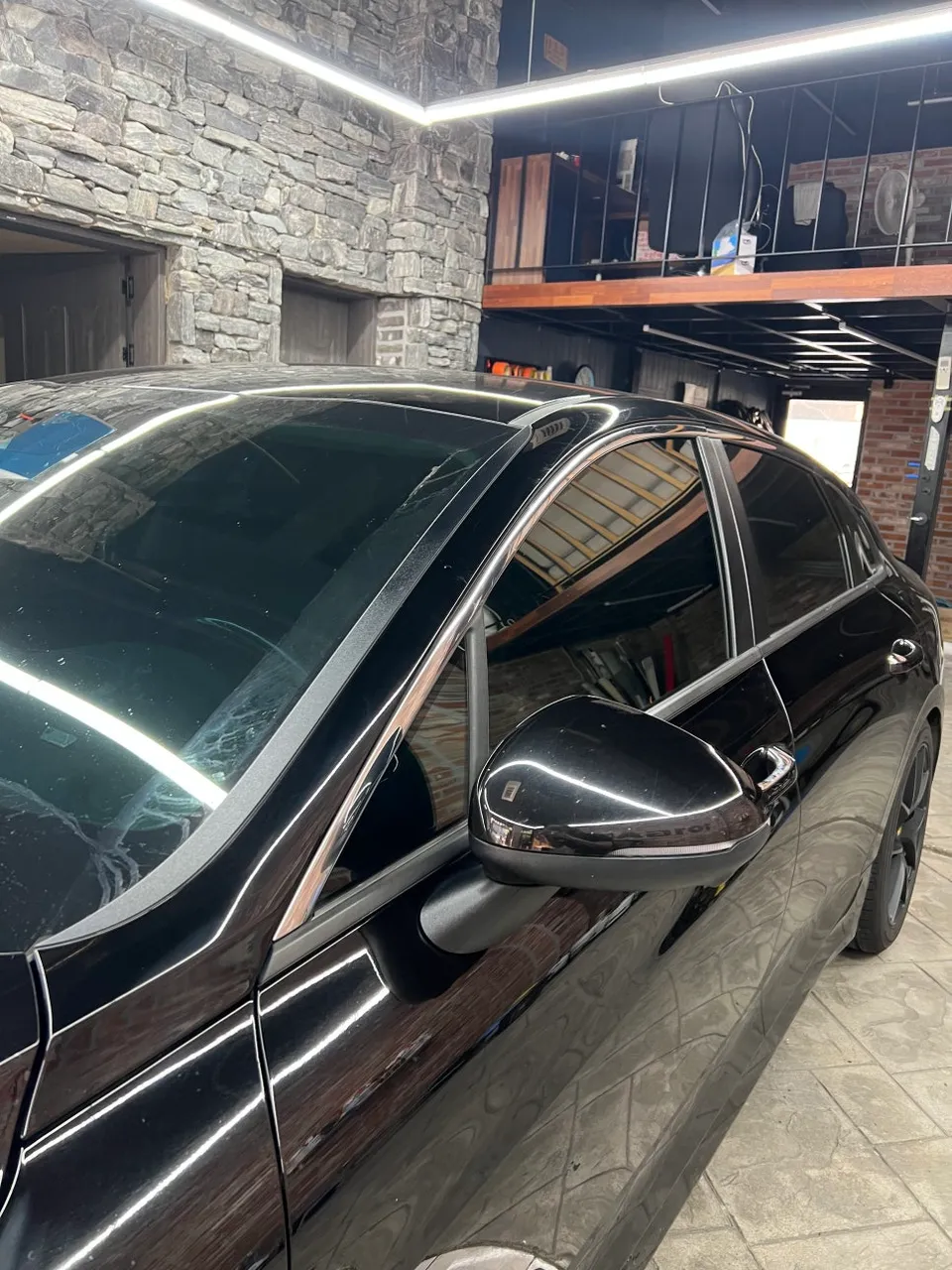 Kia K5 DL3 vinyl wrap - Kia K5 Vinyl Wrap Review: Black Chrome Trim Transformation photo 4