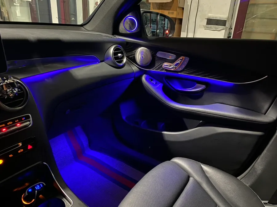 Mercedes-Benz GLC ambient lighting - Mercedes-Benz GLC Ambient Lighting Review: Full Custom Upgrade photo 5