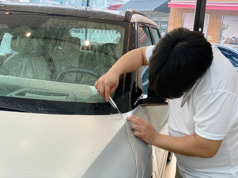 Kia EV3のPPF施工事例｜韓国での実例と費用目安 施工写真 1-2