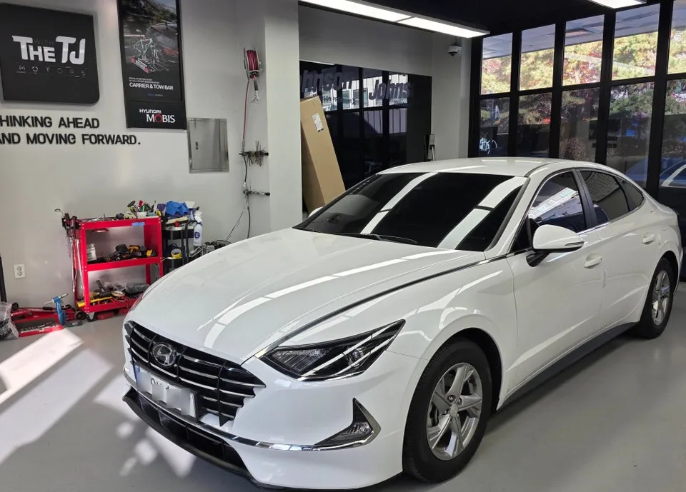 Hyundai Sonata DN8 Front Sensors Review — Enhanced Safety