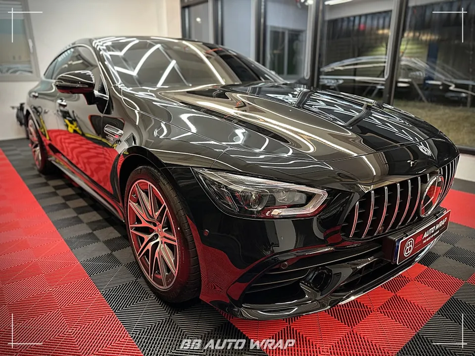 Mercedes-Benz AMG GT 43 PPF施工事例|費用目安・仕上がり 施工写真 2-1