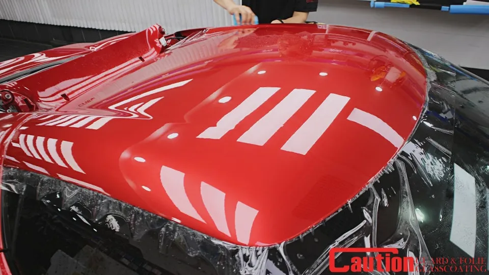 Ferrari 296 GTB PPF施工事例|韓国での費用目安・仕上がり 施工写真 3-1