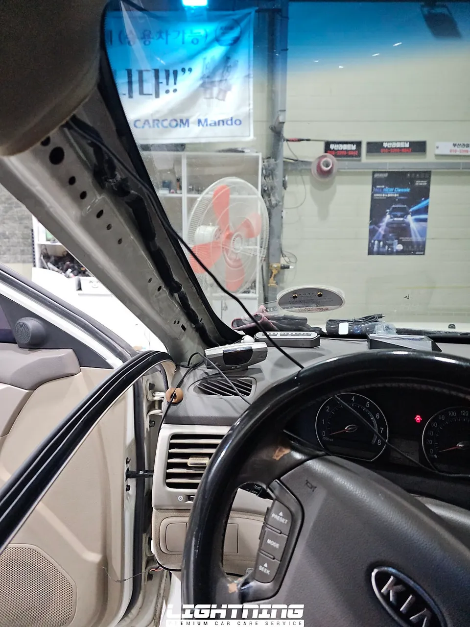Kia K5のカーフィルム施工事例|費用目安と仕上がり 施工写真 1-2