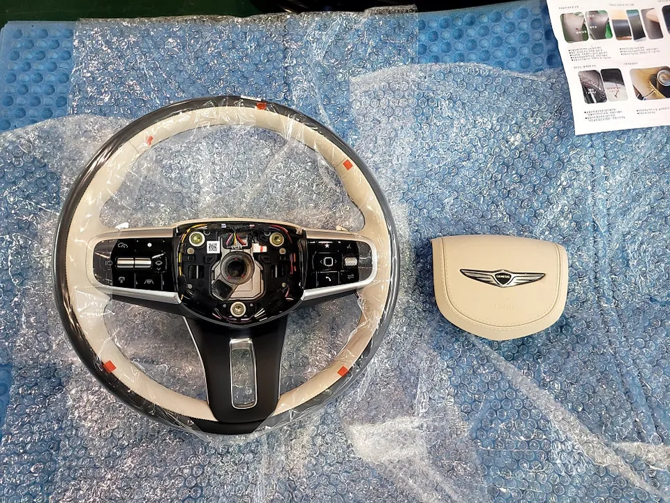 Genesis G80 EV Steering Wheel Customization Review photo 2