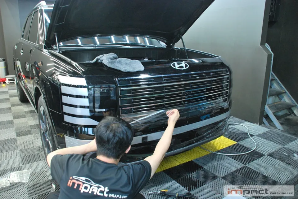 Hyundai Palisade LX3 PPF施工事例|費用目安と仕上がり 施工写真 3-1