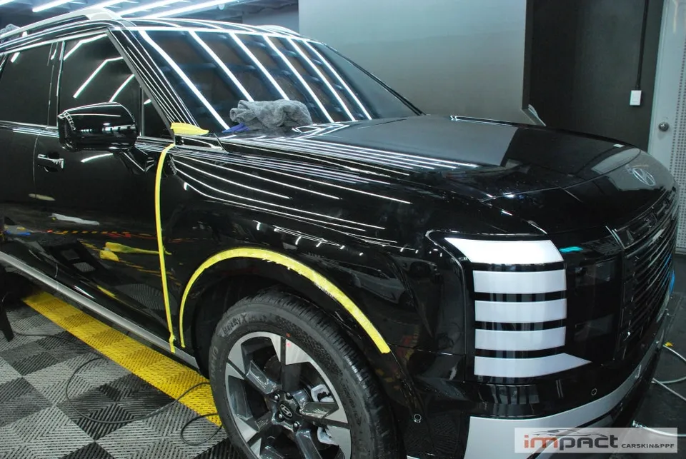 Hyundai Palisade LX3 PPF施工事例|費用目安と仕上がり 施工写真 1-3
