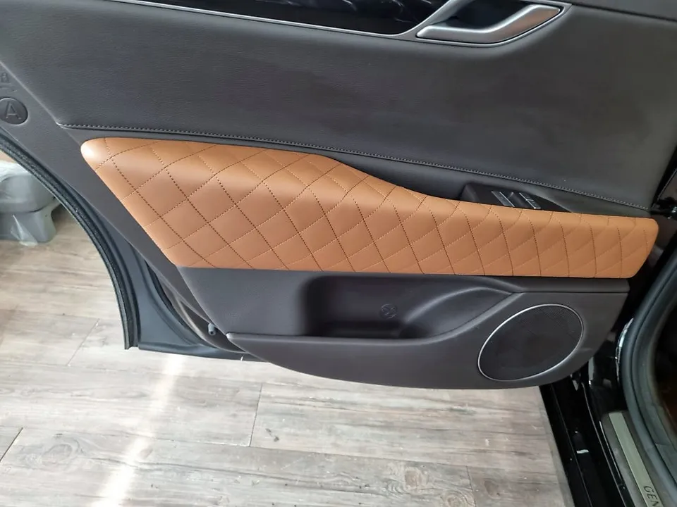 Genesis G80 interior customization - Genesis G80 Door Trim Restoration Review - Enhanced Luxury photo 5