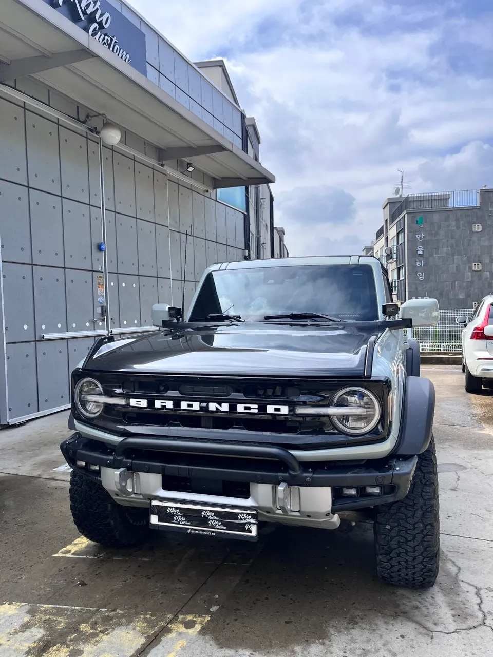Ford BroncoのPPF施工事例|韓国での実例 施工写真 2-1